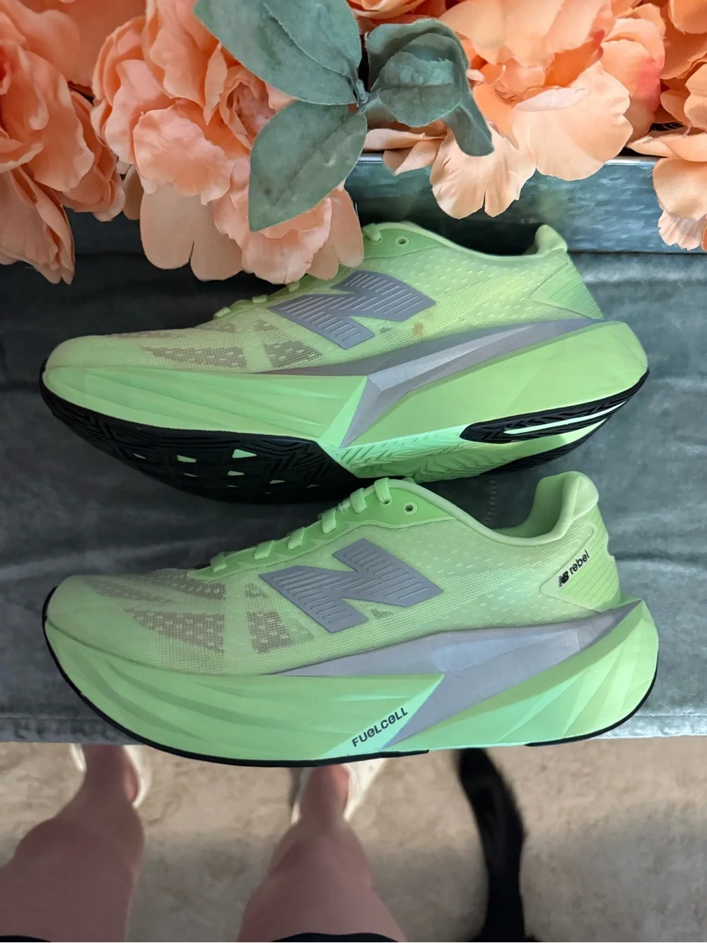 New Balance Women's Neon Green FuelCell Rebel v5
